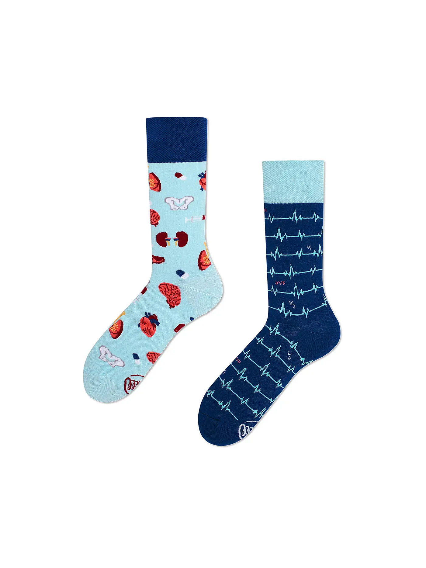 MANY MORNINGS | Damen  Socken DR SOCK blau | 